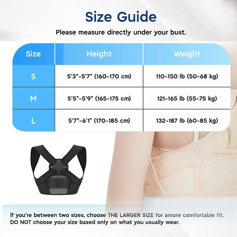 New Hot Posture Corrector Adjustable Back Support Belt Spine Back Shoulder Brace Support Belts