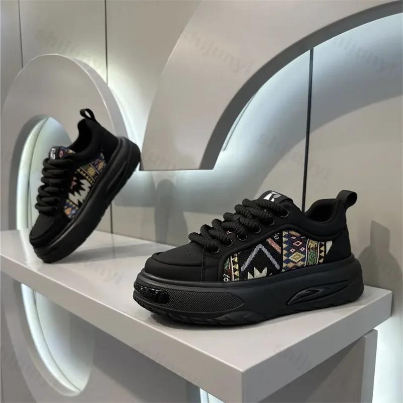 Men Fashion Sneakers Designer Breathable Skateboard Shoes Hip Hop Streetwear Men's Shoes Comfort Platform Vulcanized Sneakers
