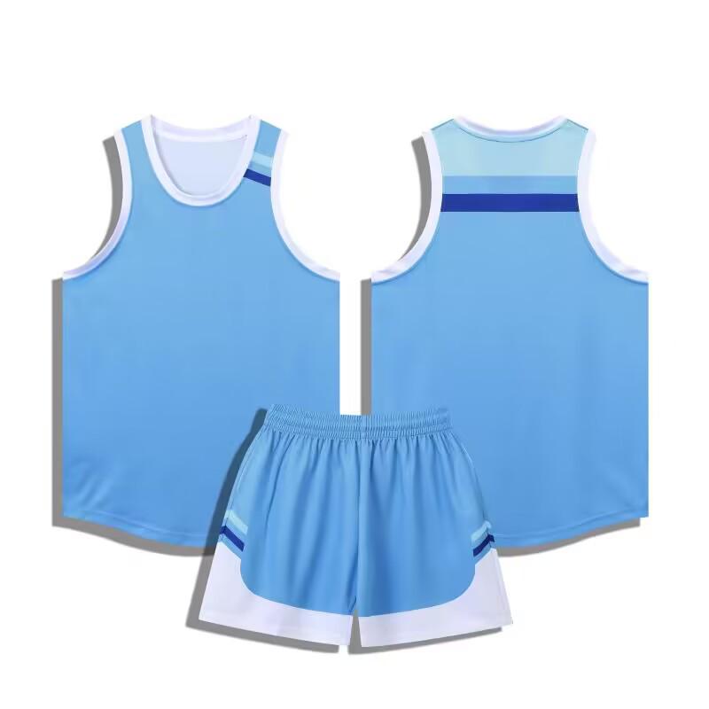 New Style Basketball Team Uniform Set: Customized Training Jerseys for Men and Women