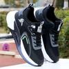 2025 Men's Winter Leather Running Shoes - Waterproof, Velvet-Lined, Warm Casual Sports Sneakers