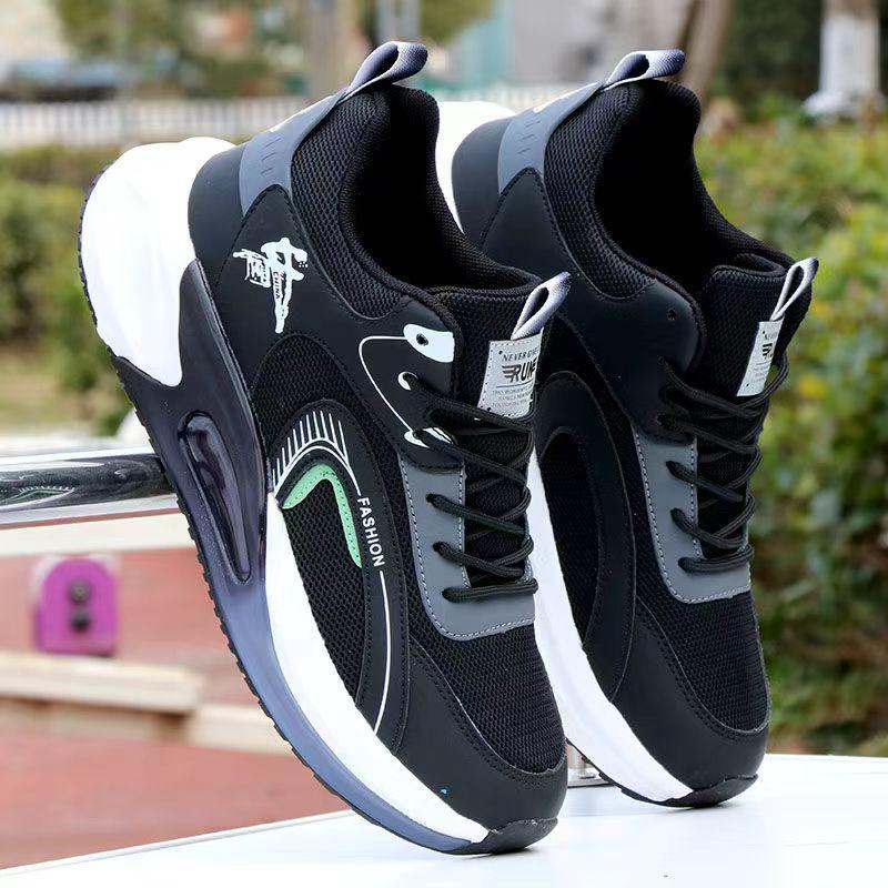 2025 Men's Winter Leather Running Shoes - Waterproof, Velvet-Lined, Warm Casual Sports Sneakers