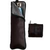 Leakproof Microfiber Umbrella Storage Bag Tear-resistant Black Umbrella Pouch with Handle for Rainy Day Use