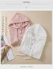 2024 Women's Chinese-Style Jacquard Embroidered Cotton-Linen Hooded Cardigan Shirt - Casual and Trendy Summer Wear
