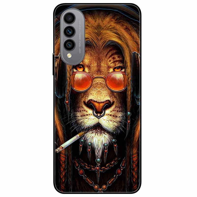 For Wiko T50 Case T 50 Phone Cover Soft Silicone Shockproof TPU Back Cases for Wiko T50 WikoT50 4G 6.6'' Fundas Coques Animal