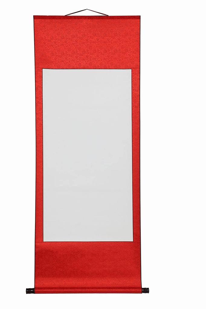 Blank Hanging Scroll Set of Japanese Ink Calligraphy Supplies [17th] 2, Painting, Painting,