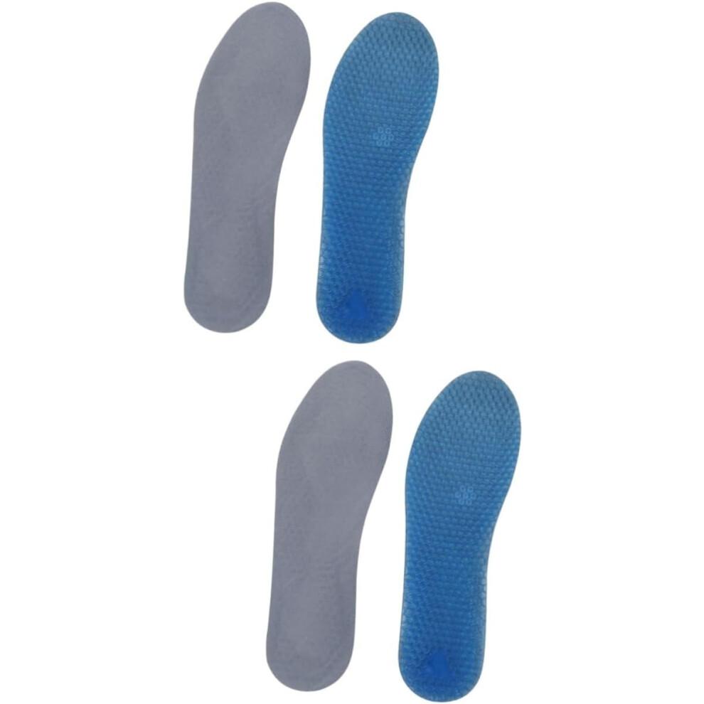 2pairs Silicone Gel Honeycomb Insoles for Shoes Gel Insoles Shoe Pad Inserts