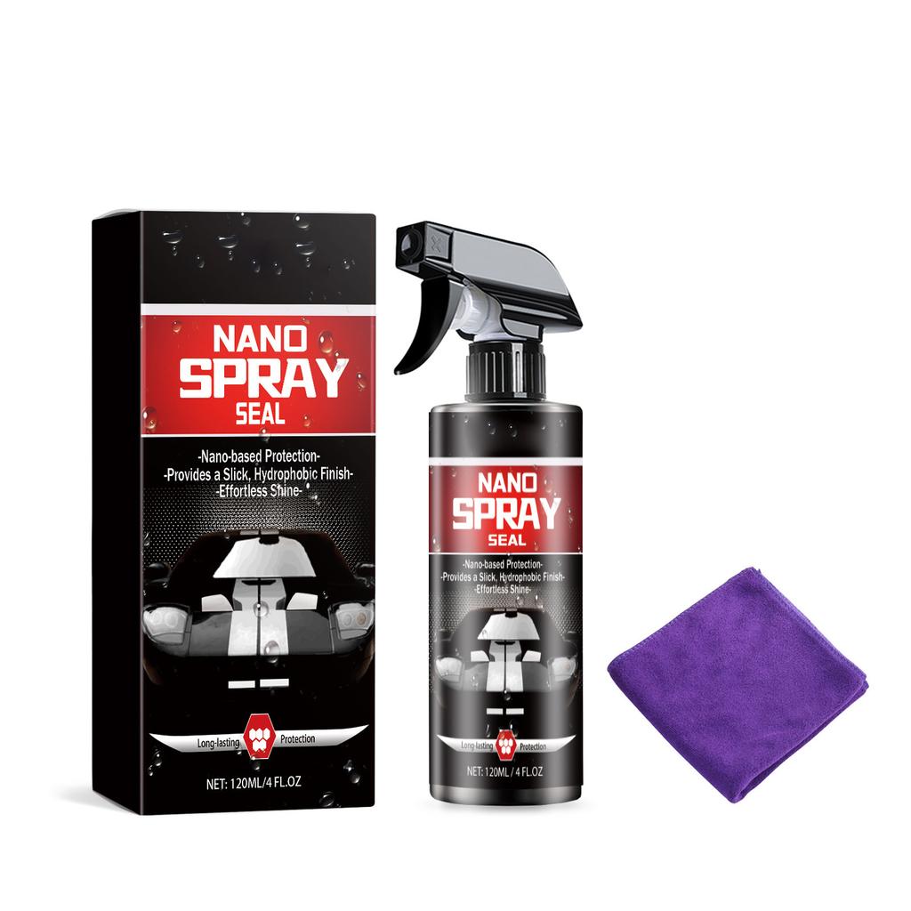 Car Cleaning Polish Car Paint Polishing Maintenance Glazing Waxing Antifouling Car Nano Coating 120ML