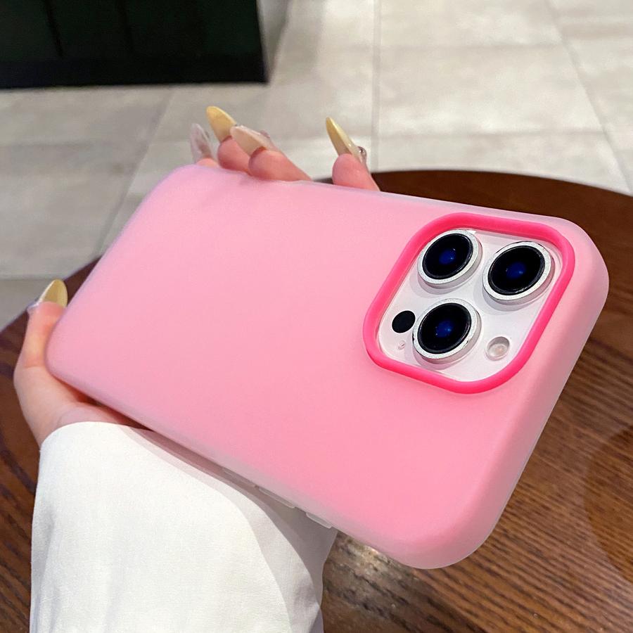 Soft Matte Candy Transparent Phone Case For For Iphone 17 Air 11 12 13 14 15 16 Pro Max Plus Funda Shockproof Silicone Bumper Cover