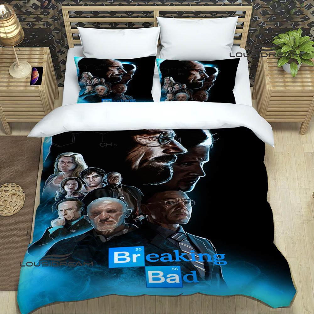 Movie BREAKING BAD Bedding Sets Exquisite Bed Supplies Set Duvet Cover Bed Comforter Set Bedding Set Luxury Birthday Gift