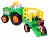 Traktor s přívěsem Farmář a zvířátka Zvuk + Světlo Za5390