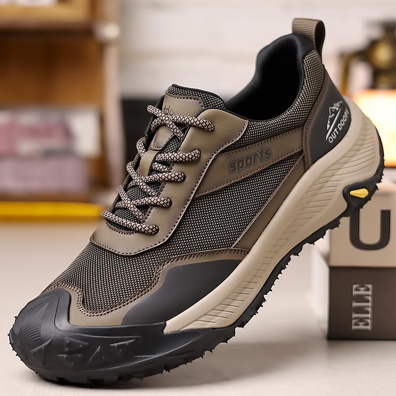 New Men s Off-road Hiking Shoes, Outdoor Anti Slip High-quality Hiking Shoes, Men s Mesh Breathable Hiking Shoes, Sizes 38-44 38