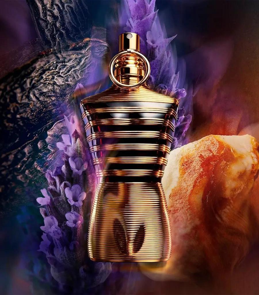 Jean Paul Gaultier Le Male Elixir Parfum for Men 4.2 Oz Edp Spray Vanilla Amber Patchouli Luxurious Designer Scent