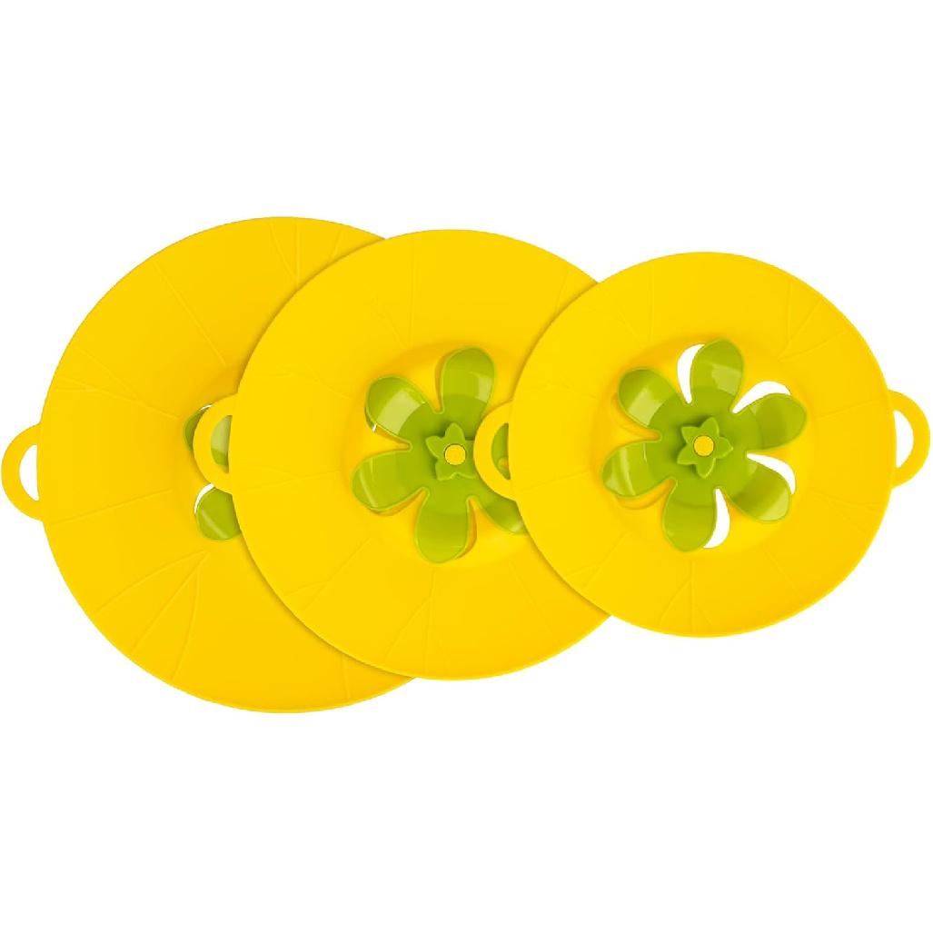 3 шт. Крышка-стоппер от выкипания Защита от переливания Крышка для кастрюли Силиконовая крышка-стоппер от выкипания Многофункциональная крышка для кухонной готовки