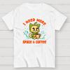 I Need More Space and Coffee Cotton Casual Cool Loose T-Shirt