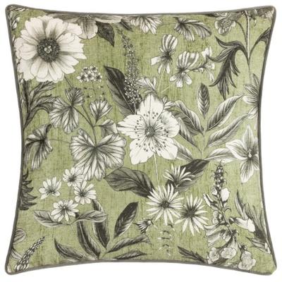 Wylder Harlington Botany Kantad Sammet Blommig Kuddfodral