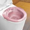 Sitz Bath for Toilet Seat Bidet Soothes and Cleanse Wide Deeper Bowl Anti Overflow Hip