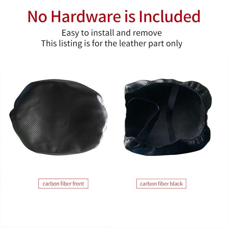 Leather Carbon Fiber Armrest Pad for Ford F150 2015- Interior Center Console Armrest Cover Trim Car Accessories