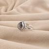 Natural Black Rutile Gemstone 925 Sterling Silver Jewelry Designer Women Ring For Anniversary Gift RR-85-28