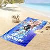 Manchester City F16.C Print Beach Towel, Large Soft Quick Dry Towel for Beach Camping Swimming