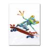 Cute Frog Graffiti Art Canvas Painting Abstract Animals Posters And Prints on Canvas Wall Art Picture For Home Living Room De
