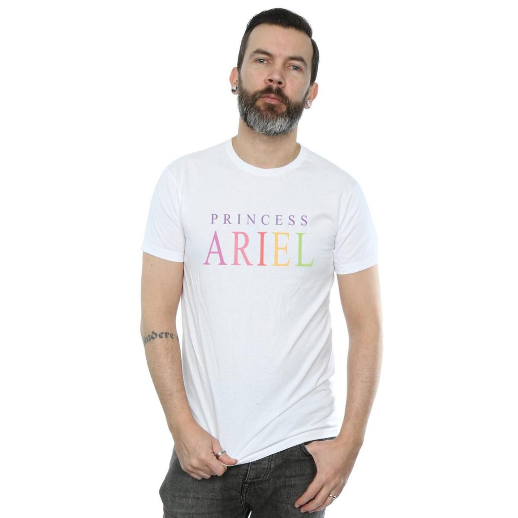 Disney Mens The Little Mermaid Ariel Graphic T-Shirt