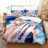 The Angel Next Door Spoils Me Rotten 3D Anime Bedding Set Kawaii Girls Duvet Cover Adult Kid Bedroom Decor