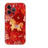 Applicable To Apple 17promax Mobile Phone Case, New iPhone16pro Case 14 Lambskin 15 Hand Rope 13pro.