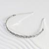 Metal DIY Wedding Headband Bride Crown Gold Headdress Hairwear Hairband Base