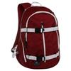 Polyester Backpack Regular Unisex Maroon Casual