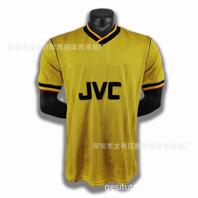 Retro Football Jersey Men Vintage Soccer Shirt Sports Training Top