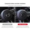 2025 Heißes Mazdaspeed Auto Lenkrad Verkleidung Aufkleber Auto Zubehör Für Mazda 2 3 6 5 Atenza CX3 CX5 MX5 CX7 Axela CX30 C