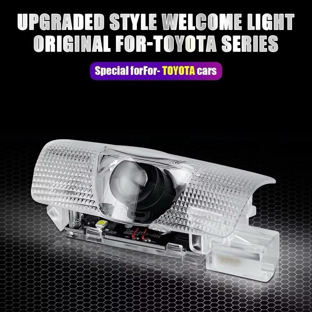 DTEZTU1 For Toyota Camry 40 50 55 70 V40 V50 V55 V70 XV40 XV50 XV55 XV70 2pcs car Door sign lights welcome projection lamp to the door