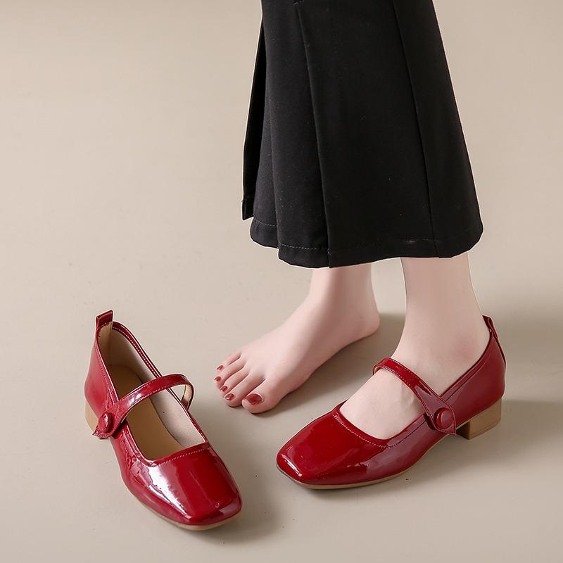 Fashion Mid Heels Women Shallow Sandals Fashion Elegant Shoes for Woman 2025 Summer Pumps New Trends Classical Cozy Zapatillas De Mujer