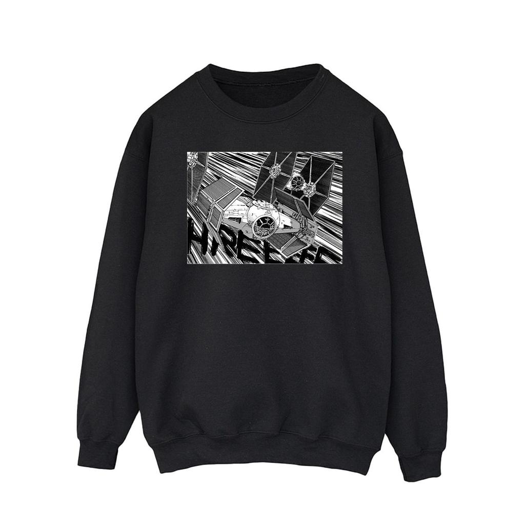 Star Wars Mens Anime Plane Sweatshirt
