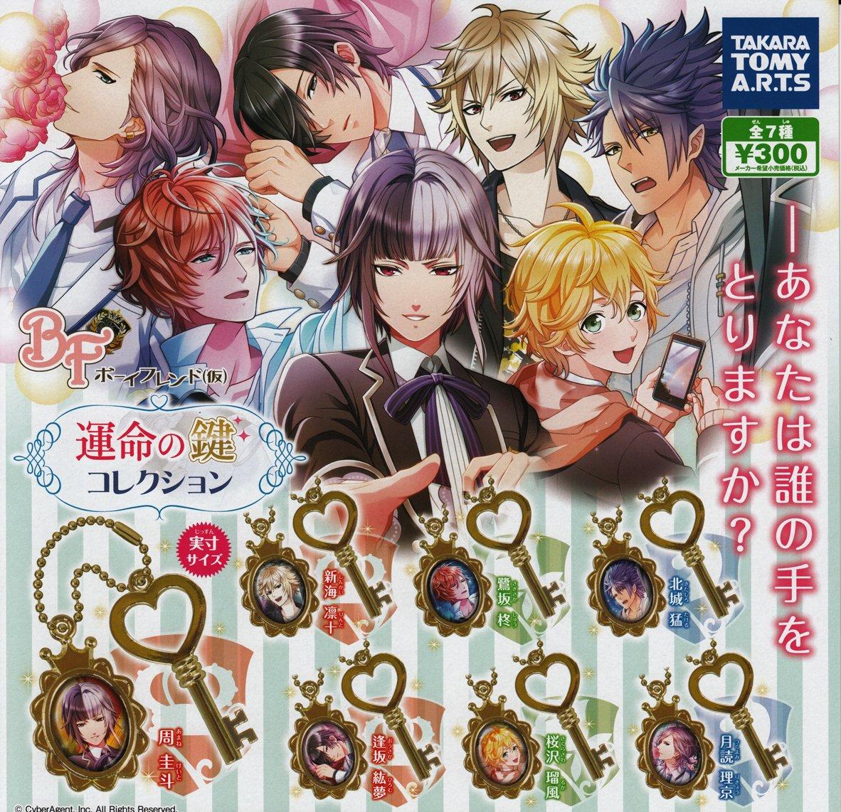

Набор из 7 типов Boyfriend Key of Fate Collection Gacha Gacha (временный)
