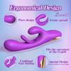 Flapping Vibrator Dildo for Women G Spot Rabbit Vibrator  Waterproof Clitoralis Vibrator for Clit Nipple Anal Stimulation Rechargeable Adult Sex Toys