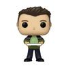 Figurine funko pop! - friends - joey avec pizza - gris - adulte - mixte