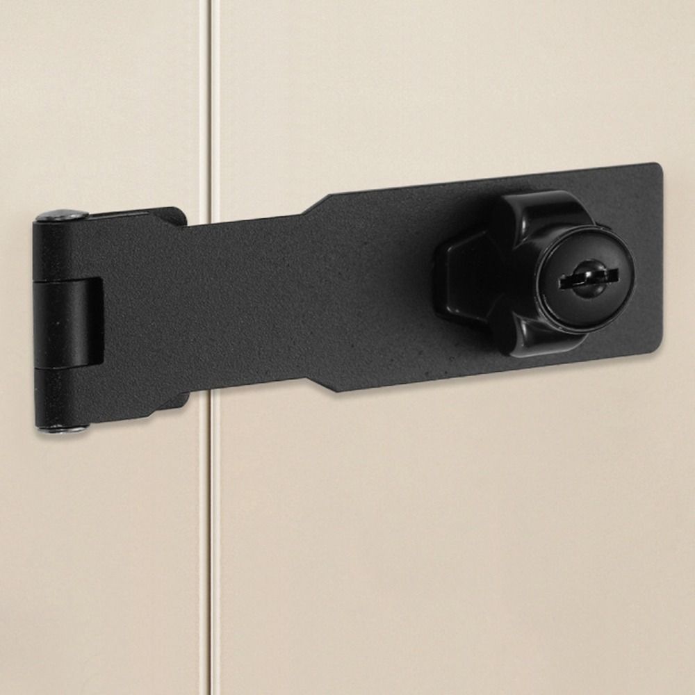 Anti-theft Cam Cylinder Locks Door No-punch Lock Plate Lock Buckle Cupboard Locker
