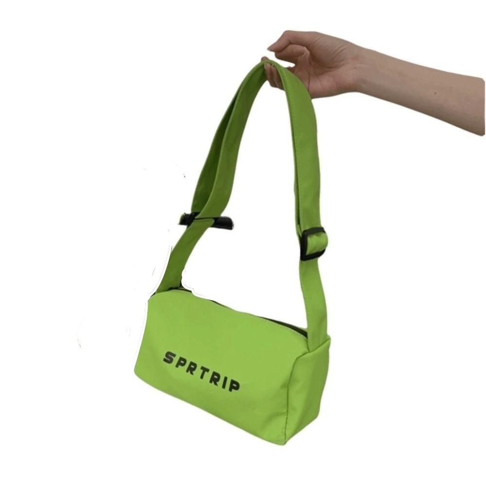 Adjustable Strap Sports Messenger Bag Casual Crossbody Pillow Bag Oxford Cloth Square Bag  Outdoor