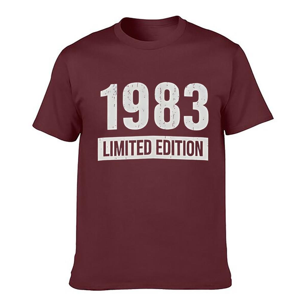 1983 Limited Edition Distressed Vintage Loose Vintage Distressed Washed Casual Tee