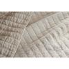 Bedspread 240 X 260 Cm "Zelie" Jacquard Cotton the Butterfly Effect - Sand - 240 X 260 Cm