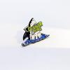 Trendy Ocean Shark with Sunglasses Enamel Pin