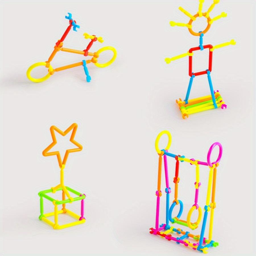 200PCS Children's Magic Children's Toys Assembly Drawing Kindergarten Baby Child Parent-child Gift Set.