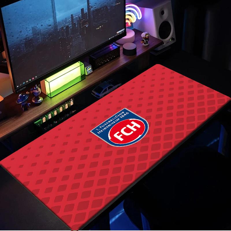 Heidenheim Crest Mouse Pad, Rubber Base, Mouse Pad for Gamers and Office Use, Gaming Desk , Easy To Clean Mat Christmas Fan Gifts