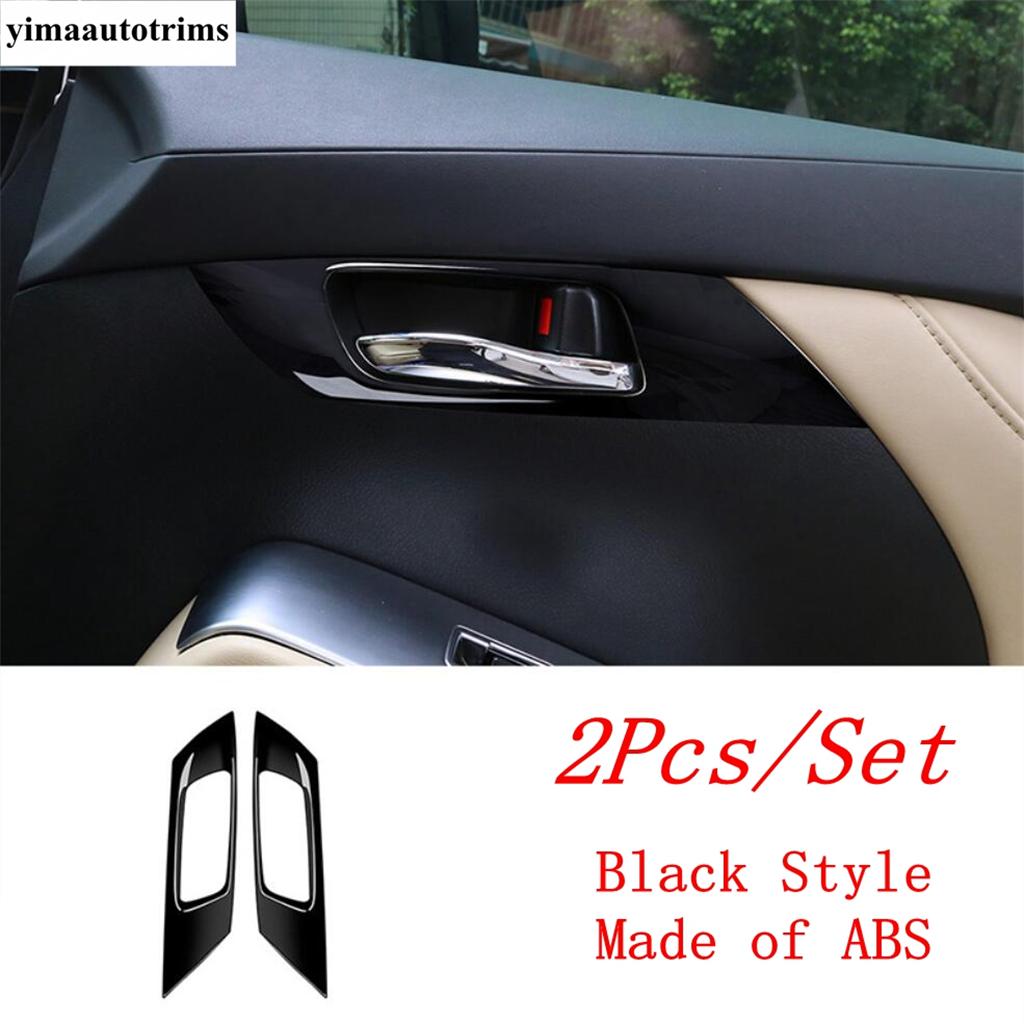 Armrest Window Lift Button Control Panel / Handle Bowl Cover Trim For Toyota Alphard / Vellfire AH30 2016 - ABS Accessories