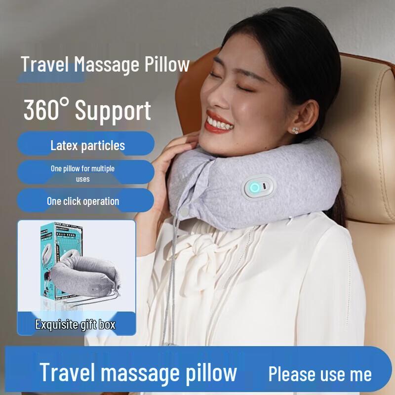 

HEZHENG Portable Neck Massager Pillow