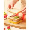 1pc Sandwich Cutter And Sealer, Pocket Mold Cartoon Bread Mold Toast Stamp Press Mold Stainless Steel Cookie Cutter
