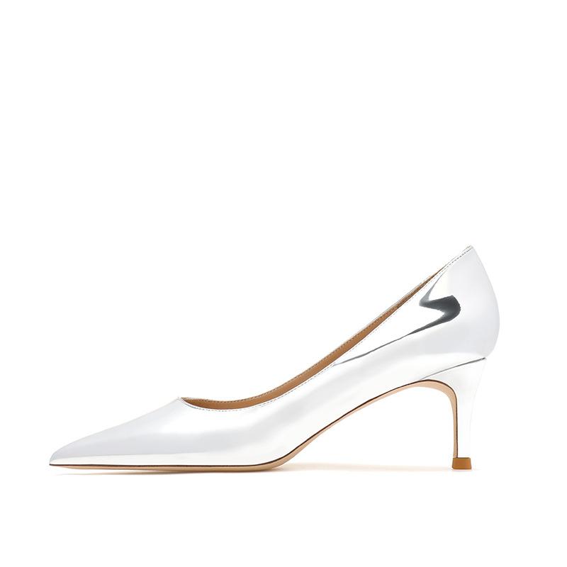 

Женские туфли на высоком каблуке с острым носком на тонком каблуке новые модные сексуальные большого размера одинарные туфли весенние женские туфли Huizhou 33