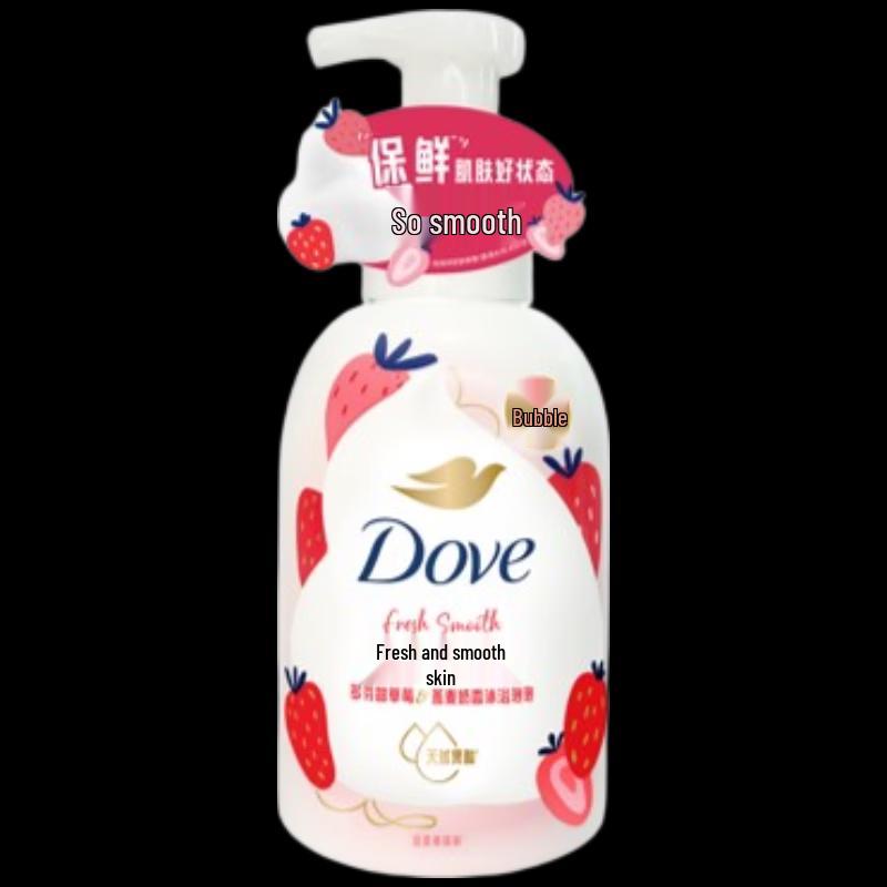

Dove Sweet Strawberry Oatmeal Milk Scent Bath Foam