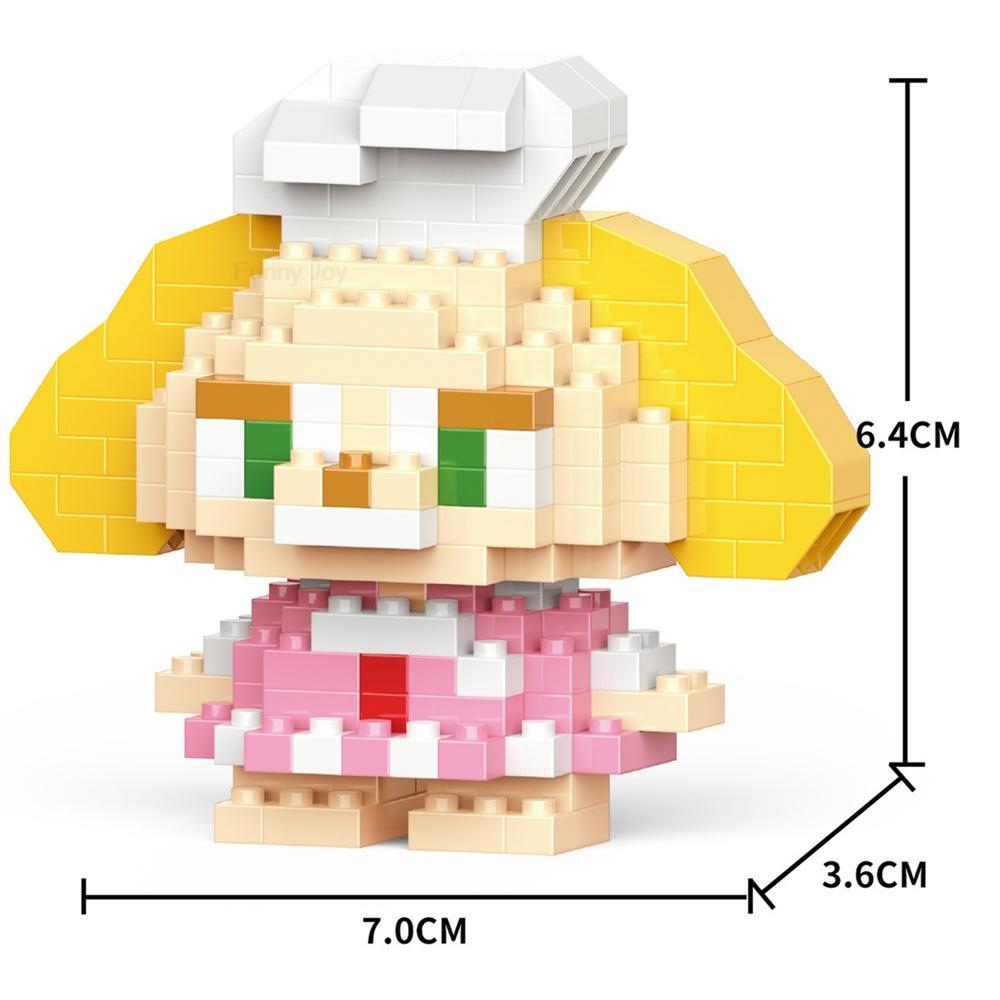 Cinnamoroll Cartoon Katie Cat Block Character Assembled Model Building Block Dolls Toy Children Gift
